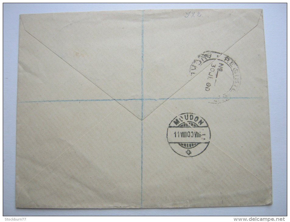 1900, TOGA, Registered Letter Send To Swiss - Tonga (...-1970)