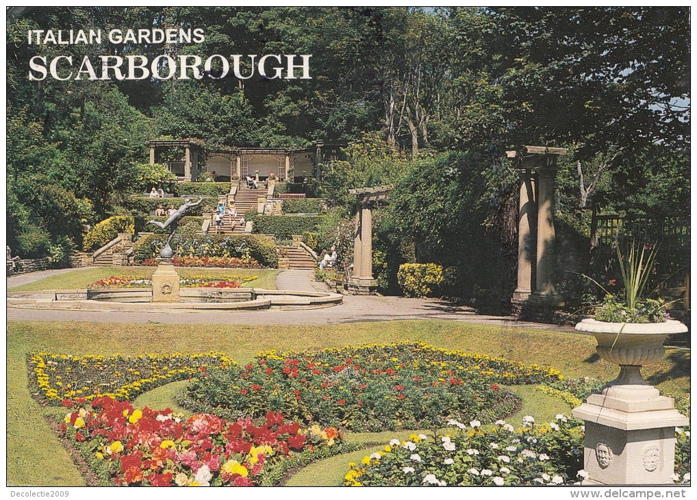 BT18349 Italian Gardens Scrborough   2 Scans - Scarborough