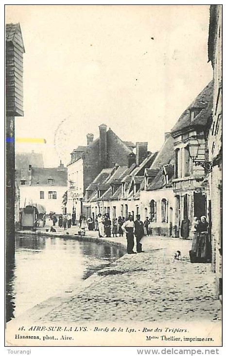 Nov13 49 : Aire-sur-la-Lys  -  Rue Des Tripiers  -  Bords De La Lys - Aire Sur La Lys