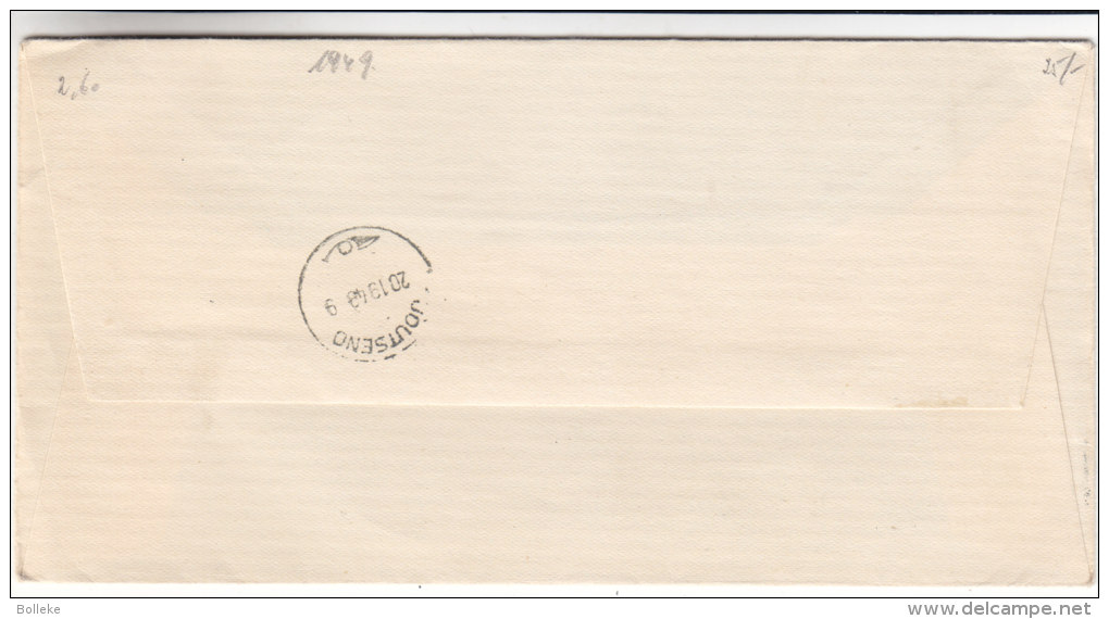 Port - Finlande - Lettre De 1949 - Oblitération Joutseno ? - Covers & Documents