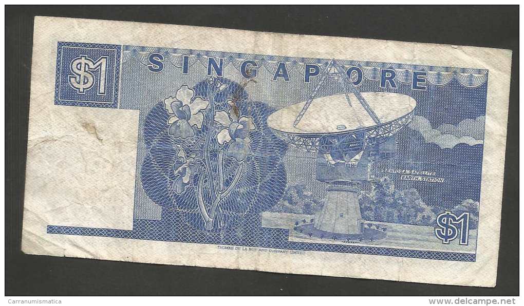 [NC] SINGAPORE - 1 DOLLAR (SHA CHUAN) - Singapore