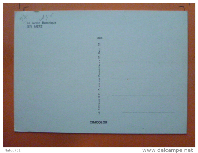 V09-56-moselle-metz--le Jardin Botanique - Metz Campagne