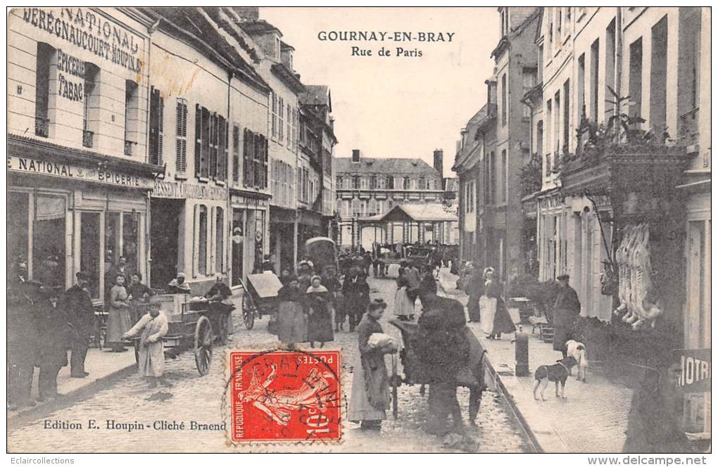 Gournay En Bray     76    Rue De Paris - Gournay-en-Bray
