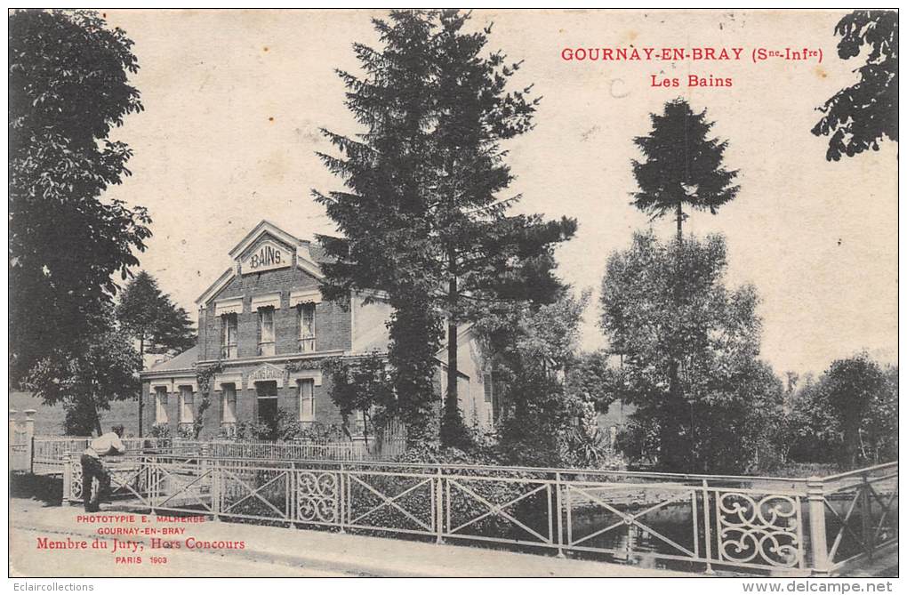 Gournay En Bray     76   Les Bains - Gournay-en-Bray