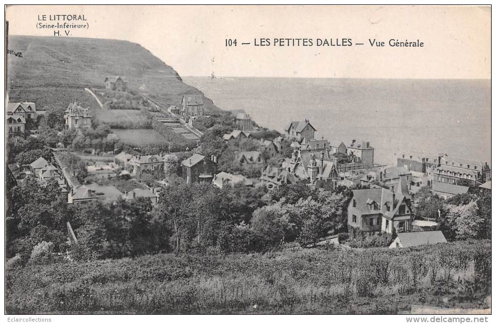 Les Petites Dalles   76  Les Falaises, Vue Générale - Sonstige & Ohne Zuordnung