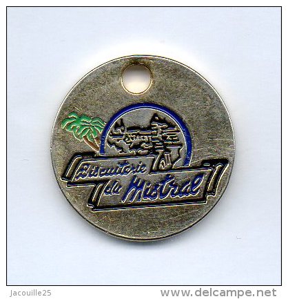 JETON CADDIE BISCUITERIE LE MISTRAL - Trolley Token/Shopping Trolley Chip