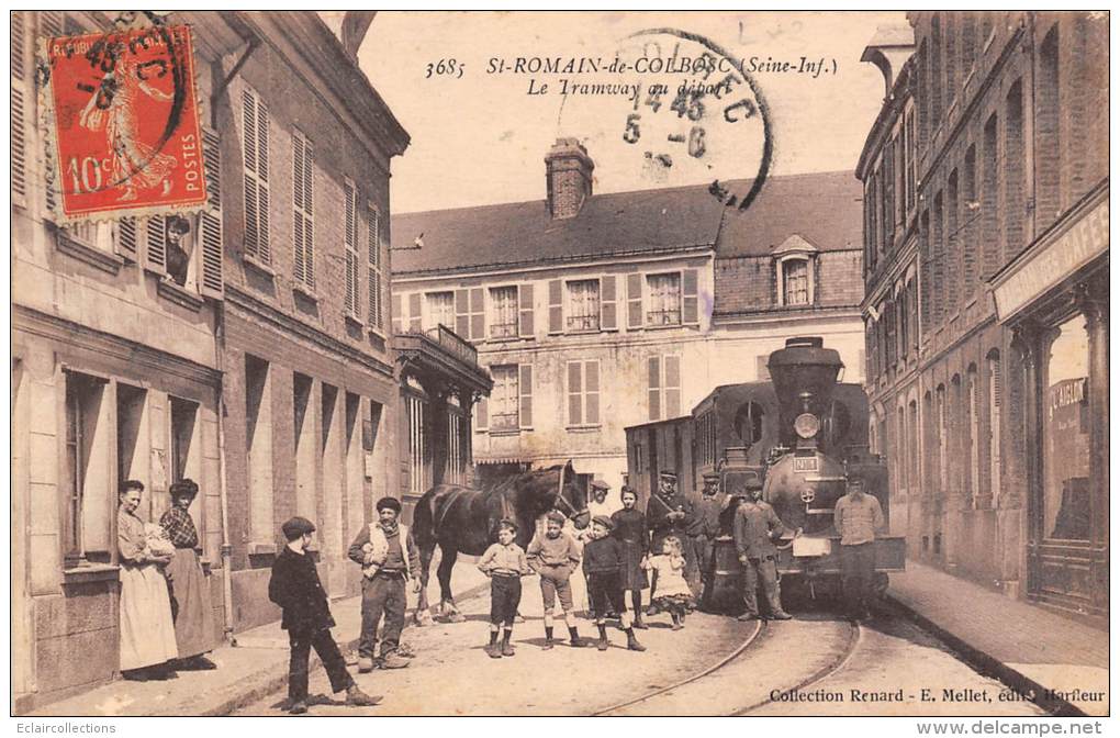 St Romain De Colbosc 76     Le Tramway - Saint Romain De Colbosc