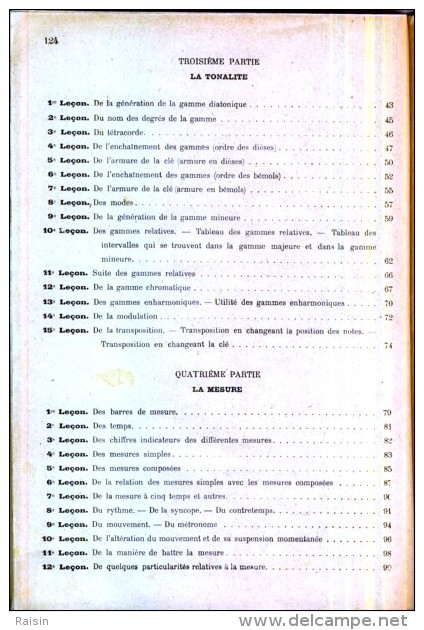 Théorie De La Musique Par A. Danhauser  Editeur Henry Lemoine  Hachette Et Cie  BE - Etude & Enseignement