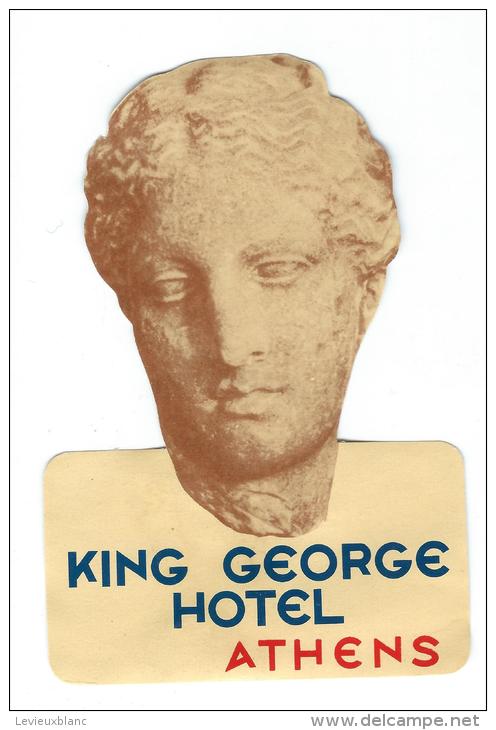 King George Hotel / ATHENS/Gréce/Vers 1945-1955       EVM42 - Hotel Labels