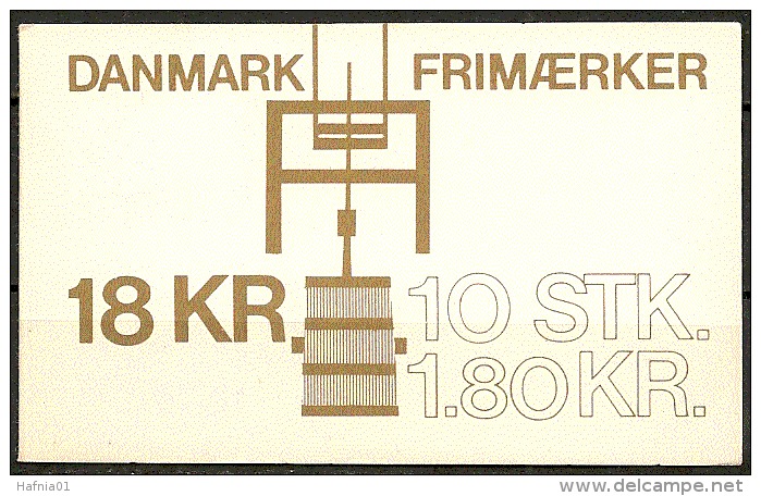 Czeslaw Slania. Denmark 1982. Agriculture. Booklet. Michel 757 MNH. Signed. - Markenheftchen