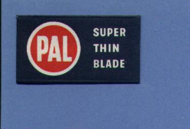 Une Lame De Rasoir  PAL  Super Thin Blade  (L32) - Rasierklingen