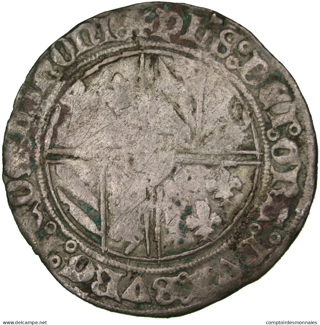 Monnaie, France, Double Gros, Valenciennes, TB, Argent, Boudeau:2147 - Altri & Non Classificati