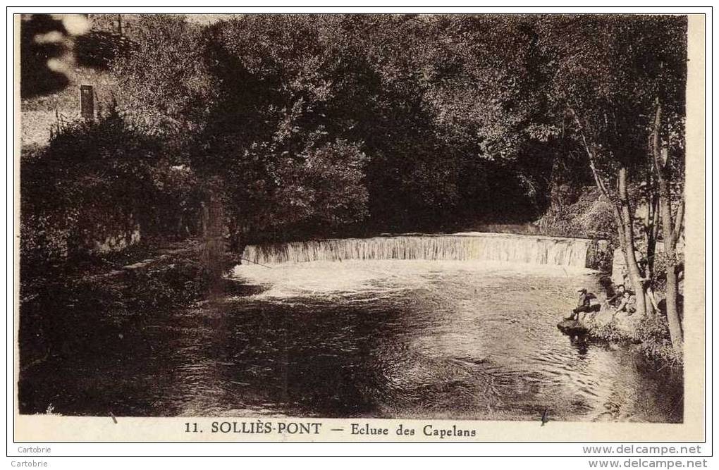 83 - SOLLIÈS-PONT - Écluse Des Capelans - Sollies Pont