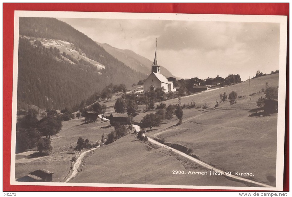 ACON-27 Goms Aernen  Neben Fiesch Kirche. Nicht Gelaufen. SG - Fiesch