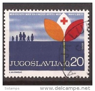 1970  JUGOSLAVIJA JUGOSLAWIEN  RED CROSS  USED - Bienfaisance