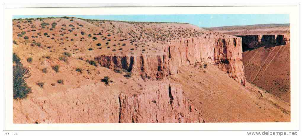 Kyzyl-Jar Ravine - Badhyz State Nature Reserve - 1981 - Turkmenistan USSR - Unused - Turkmenistan