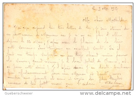 GUE - L10 - Feldpostkarte Avec Cachet De Régiment 1917 - WO1