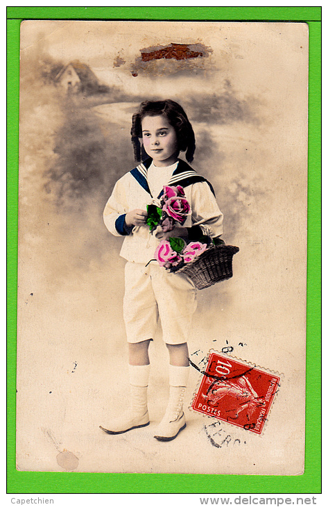 SIX CARTES / PORTRAITS D´ENFANT Vers 1900  .... /  Cartes écrites - Sammlungen, Lose & Serien