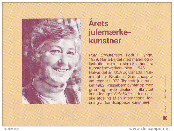 Denmark Markenheftchen Booklet 1988 Weihnachten Christmas Jul Noel Natale Navidad Angel Engel (2 Scans) MNH** - Markenheftchen