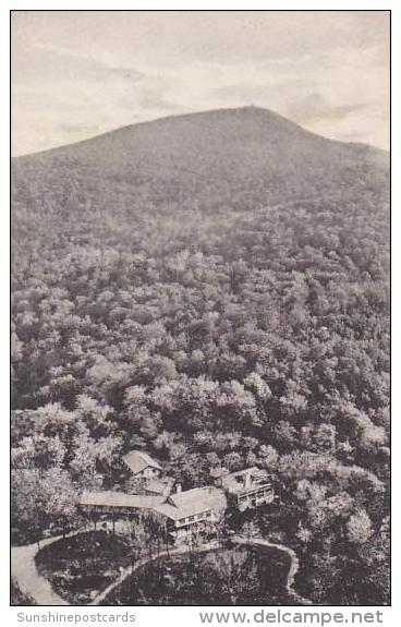 Vermont Rutland Long Trail Lodge Of The Green Mountain Club And Pico Peak From Deer Leap Sherburne Pass Albertype - Rutland