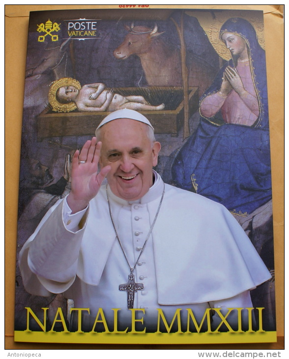 VATICAN 2013 - NATALE, VAVIDAD, NOEL, CHRISTMAS , OFFICIAL SPECIAL FOLDER NATALE MMXIII - Colecciones