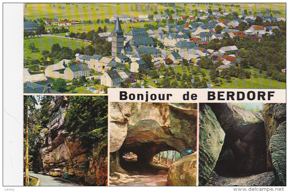 CPM  Du LUXEMBOURG -   Bonjour De BERDORF Vues Diverses - Berdorf