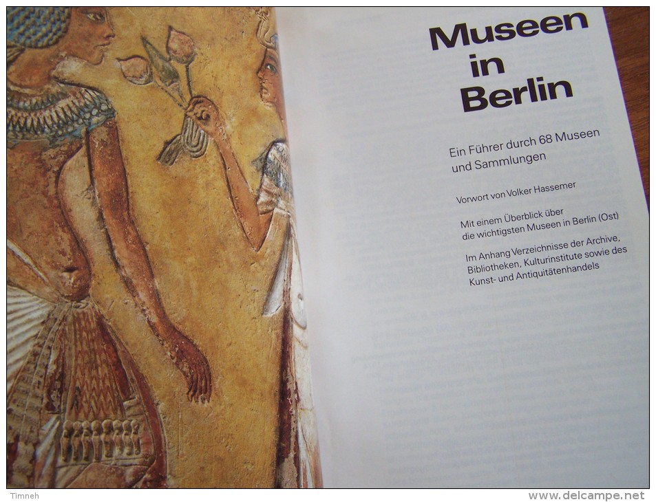 MUSEEN IN BERLIN EIN FÜHRER DURCH 68 MUSEEN 1987 Prestel Verlag - Musea & Tentoonstellingen