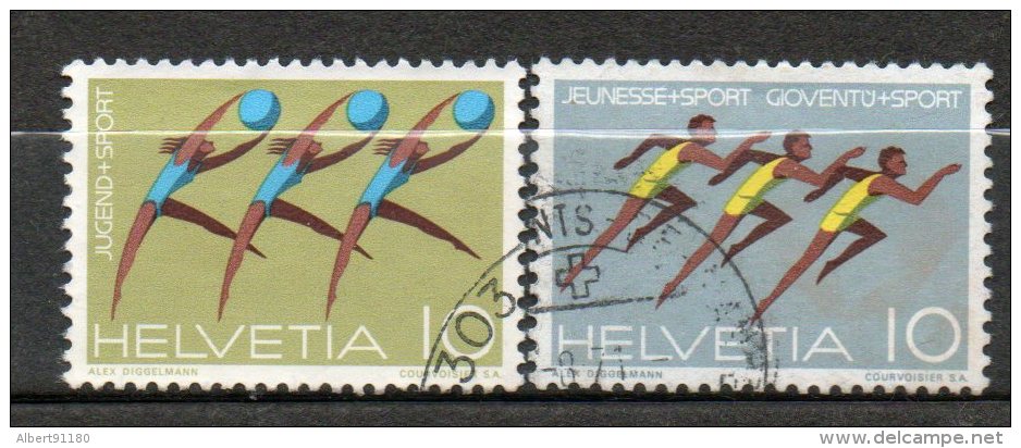 SUISSE  Jeunesse Et Sport 1971 N°872-73 - Nuovi