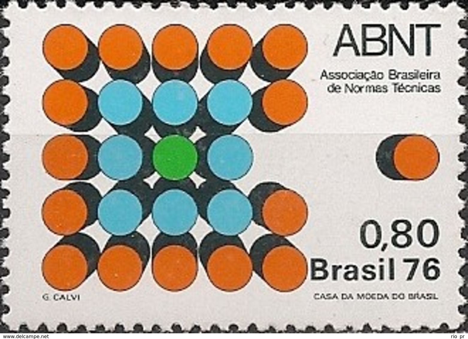 BRAZIL - BRAZILIAN BUREAU OF STANDARDS 1976 - MNH - Nuovi