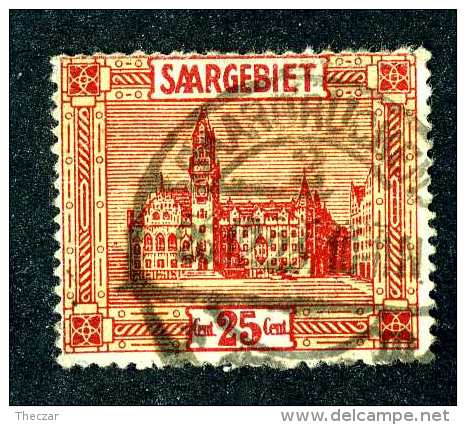 4248e  Saar  Michel #89  Used~  ( Cat.€2.80 )  Offers Welcome! - Gebruikt