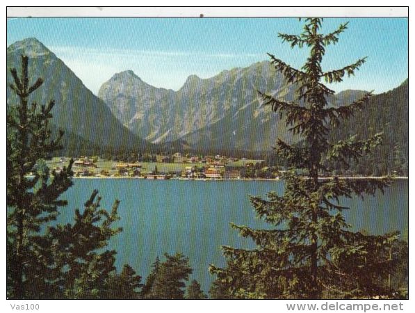 CPA PERTISAU- MOUNTAIN RESORT, LAKE, PANORAMA - Pertisau