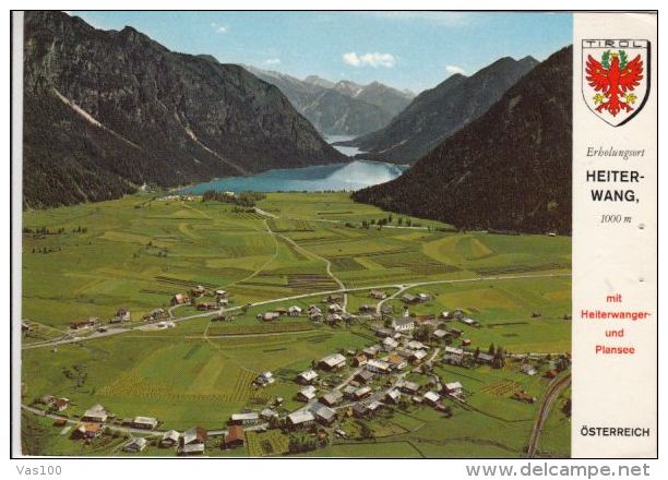 CPA HEITERWANG- LAKE, MOUNTAINS, PANORAMA - Reutte