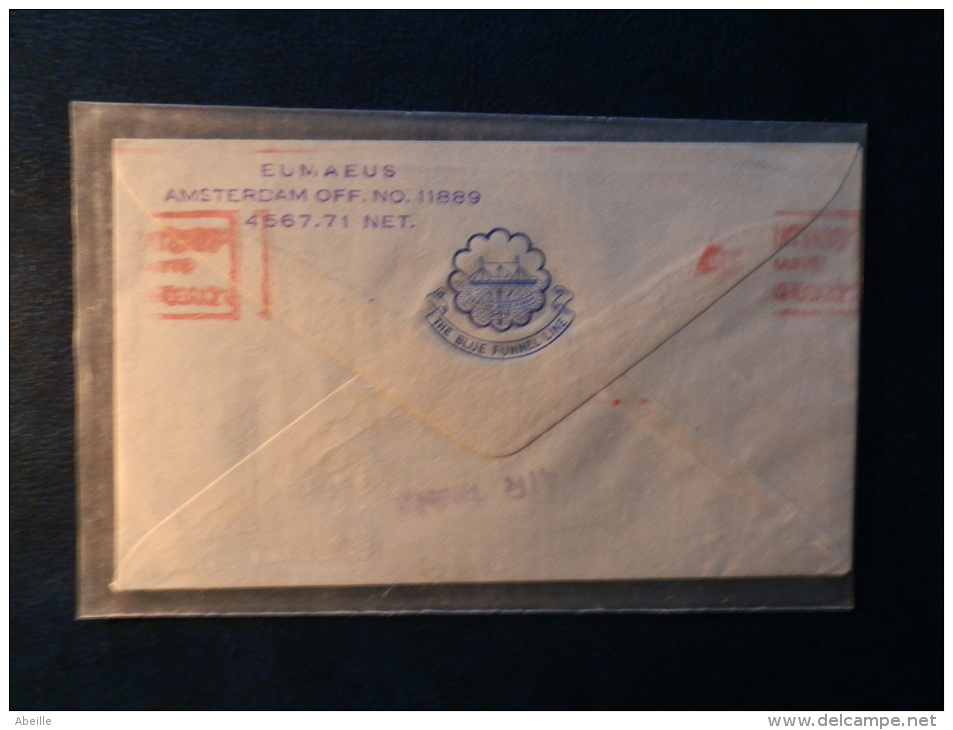 38/893   LETTRE TO HOLLAND 1960  OBL. PAQUEBOT PORT SAID - Storia Postale
