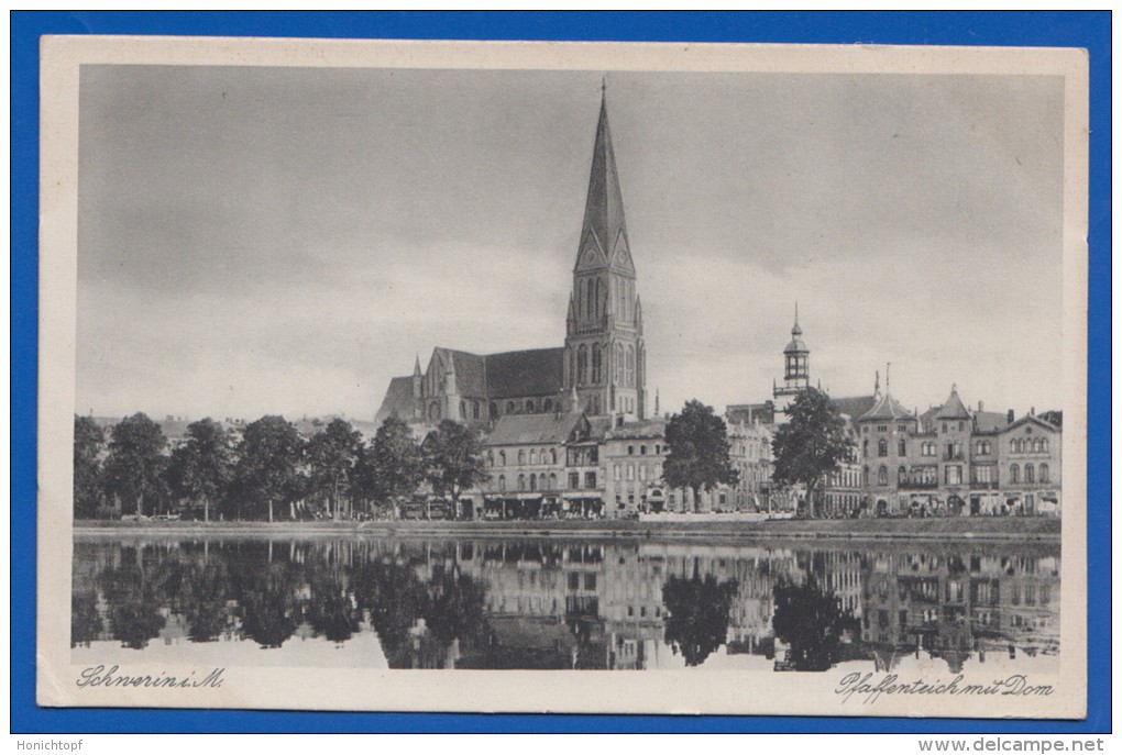 Deutschland; Schwerin; Pfaffenteich Mit Dom; Bild1 - Schwerin