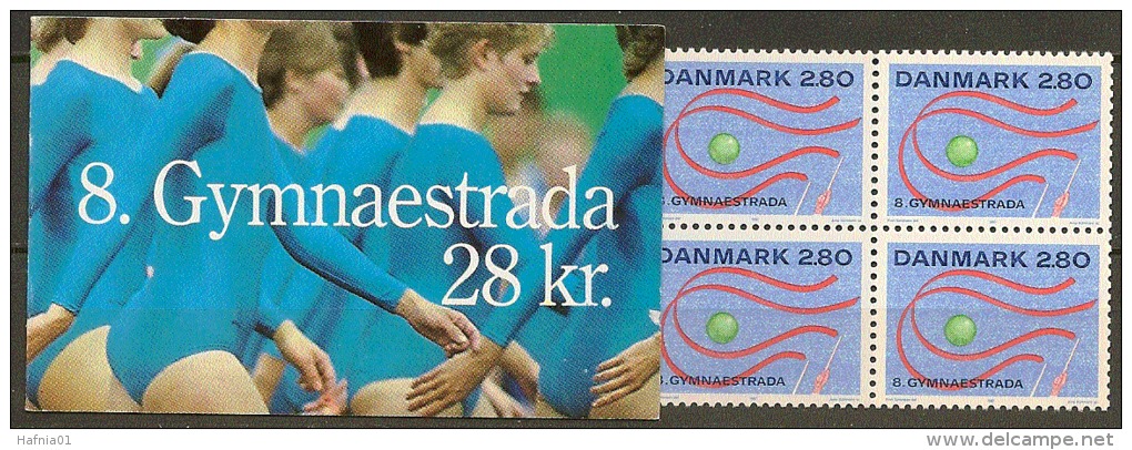 Denmark 1987. Gymnastrada.  Michel 897  Booklet MNH. - Markenheftchen