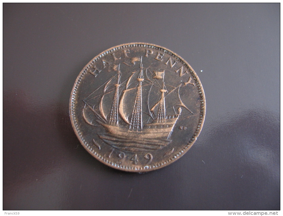 1/2 Half Penny George VI 1949 - GB - C. 1/2 Penny
