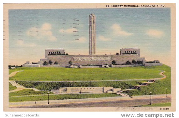 Liberty Memorial Kansas City Missouri 1937 - Kansas City – Missouri