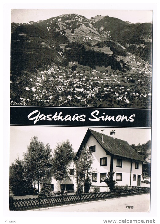 Ö-1741   KLAUS : Gasthaus Simons - Feldkirch