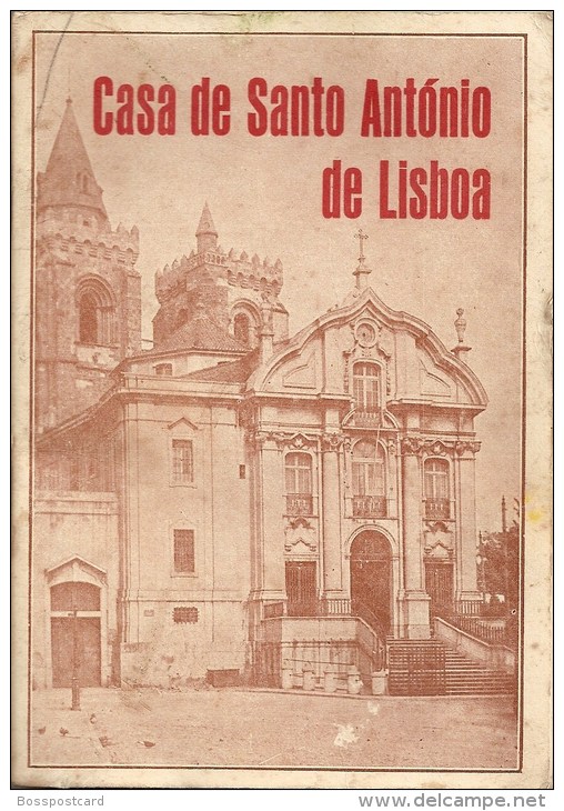 Santo António - Casa De Lisboa. Pádua. Padova. Italia (7 Scans) - Oude Boeken