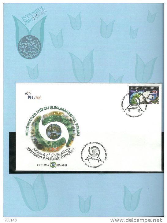 Turkey; 2010 International Philatelic Exhibition "Alliance Of Civilizations", Special Portfolio - Unused Stamps