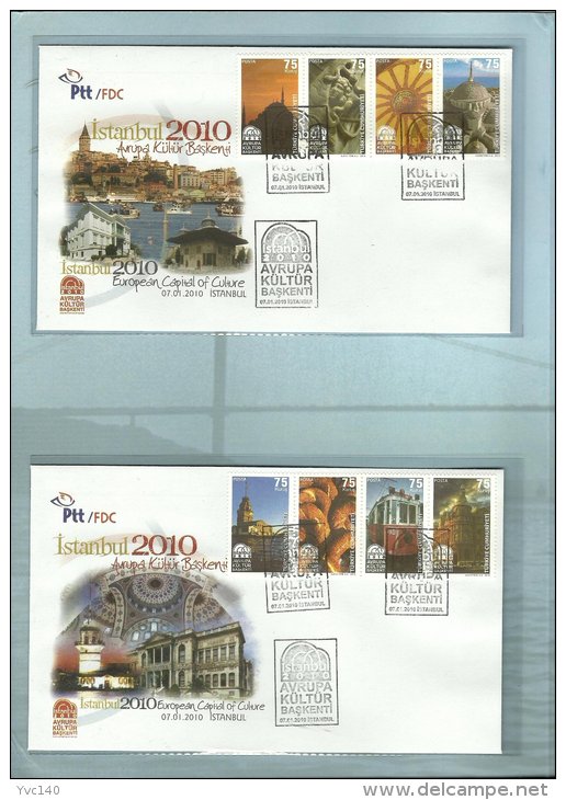 Turkey; Special Portfolio "Istanbul 2010 European Capital Of Culture" Rare! - Unused Stamps