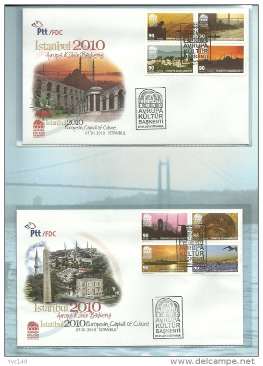 Turkey; Special Portfolio "Istanbul 2010 European Capital Of Culture" Rare! - Unused Stamps