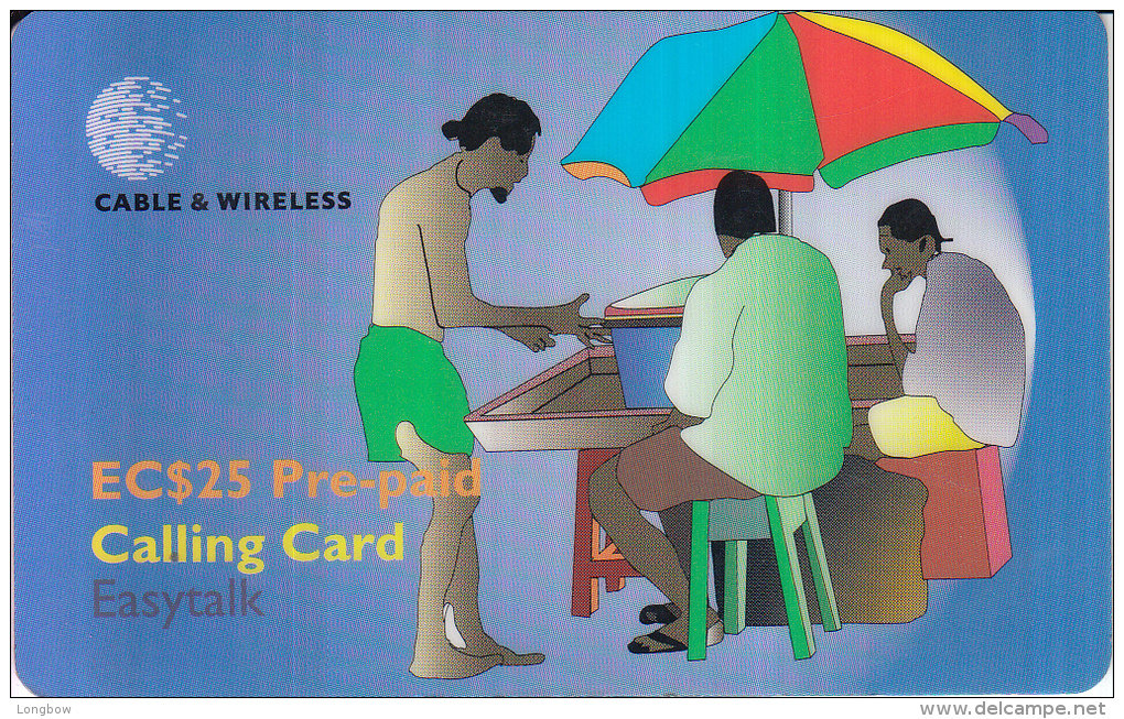 ST.VINCENT & THE GRENADINES - P6 - Pre-paid EC$25 - St. Vincent & The Grenadines