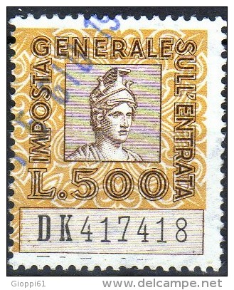 Imposta Generale Sulle Entrate - Revenue Stamps