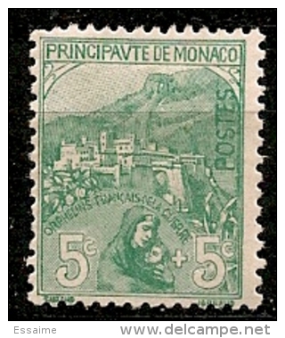 Monaco. 1919. N° 28 Neuf * MH. - Sonstige & Ohne Zuordnung
