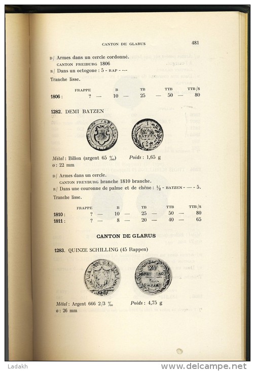 REPERTOIRE DES MONNAIES NAPOLEONIDES # JEAN DE MEY ET BERNARD POINDESSAULT # 1971 # - Libros & Software