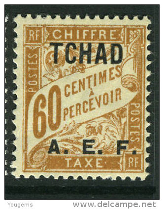 French:Tchad 1928 60c  MNH - Otros & Sin Clasificación