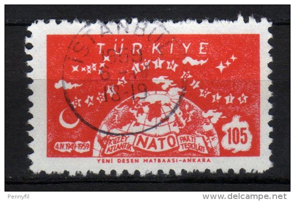 TURCHIA - 1959 YT 1423 USED - Oblitérés