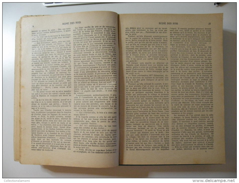 Reine Des Bois - André Theuriet 1936 - 79 Pages, édit Flammarion ( Roman ) - Flammarion