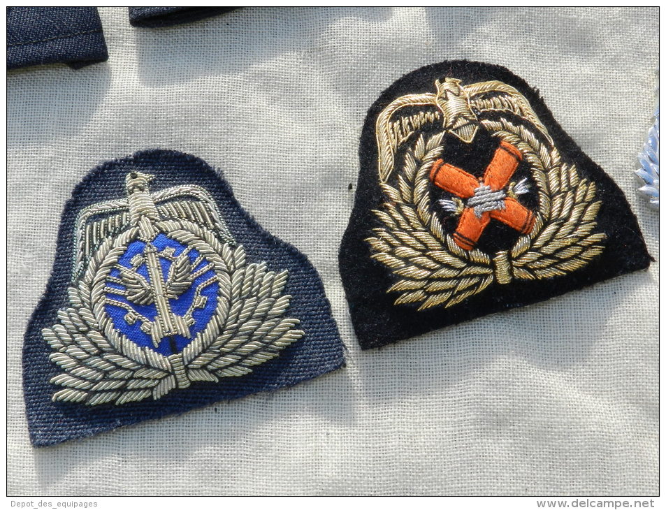 LOT EPAULETTES + INSIGNES IRAK - GUERRE DU GOLFE 1991 - Uniformen